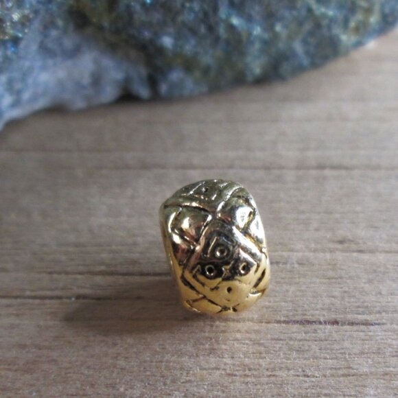 Decorative Gold Plated Sterling Silver European Charm - Picture 7 of 9